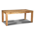 Light Dakota Mango Wood Dining Table, 180cm