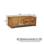 Dakota Trunk Coffee Table, 122cm