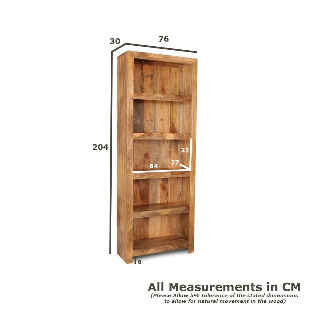 Dakota 76cm Tall Shelves with Baskets