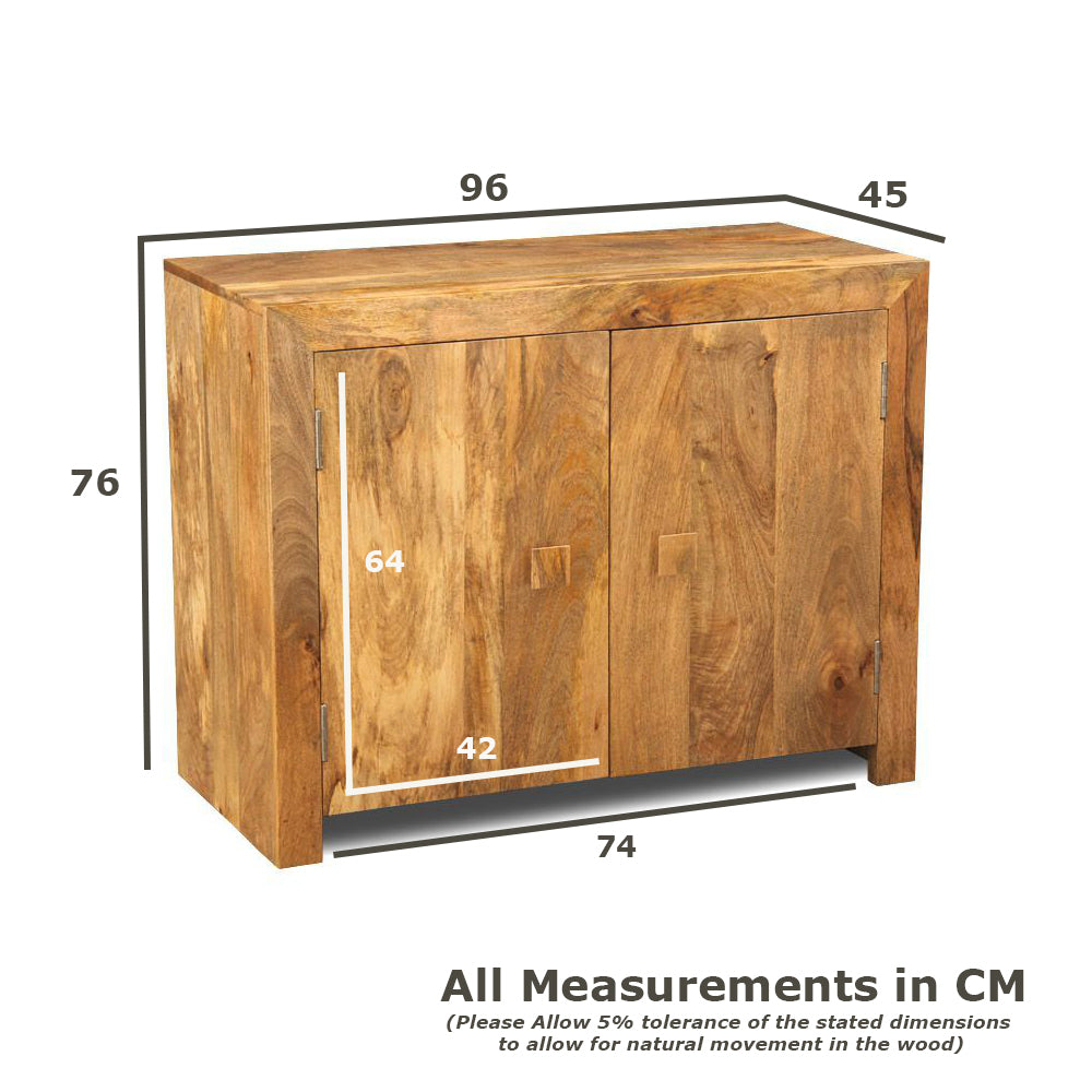 Dakota 2 Door Sideboard, 96cm
