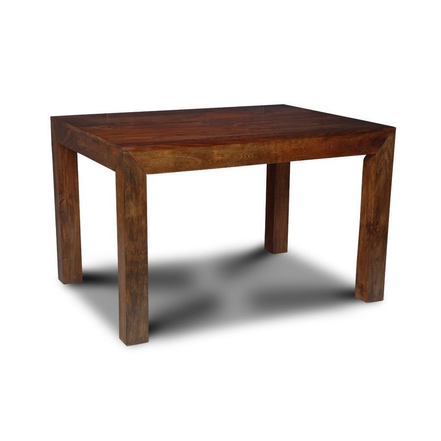 Dakota Mango Wood Dining Table, 120cm