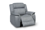 Linden Electric Recliner Sofa Grey Armchair