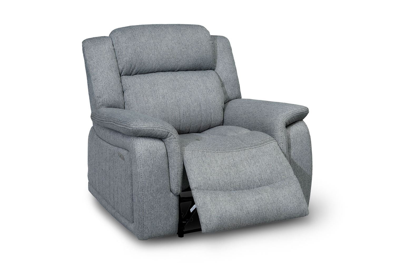 Linden Electric Recliner Sofa Grey Armchair