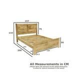 Dakota 5ft King Size Bed