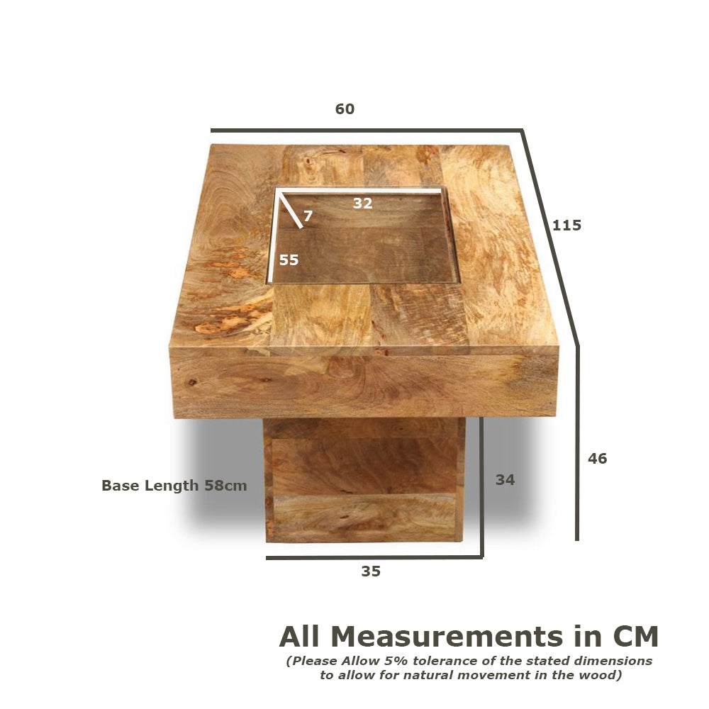Dakota Pebble Table, 115cm