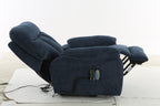 Cornwall Rise and Recline Massage Chair Blue