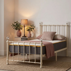 90cm Jessica Bed Cream