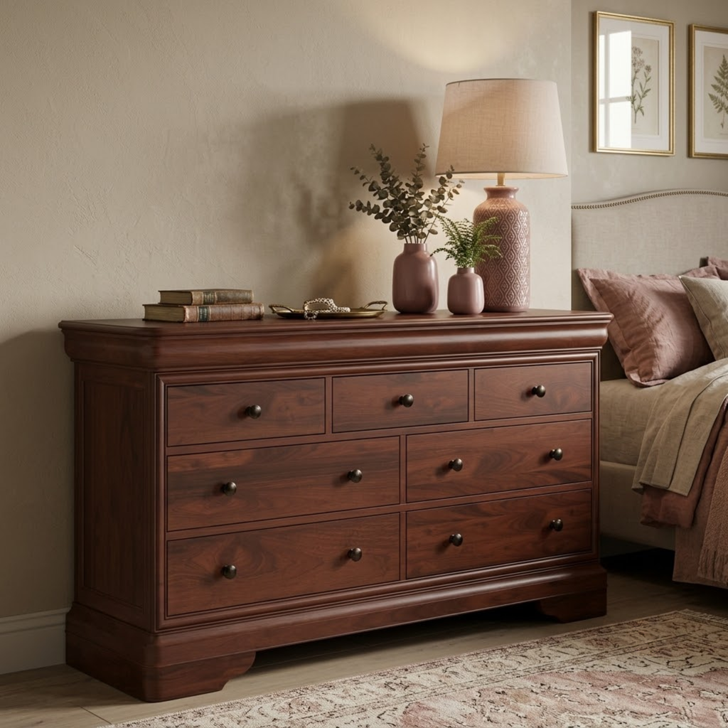Antoinette Wide 4+3 Drawer Chest