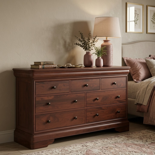 Antoinette Wide 4+3 Drawer Chest