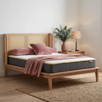 Astrid King Rattan Bed