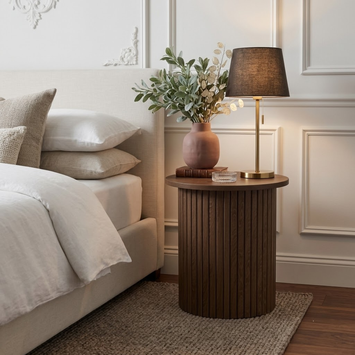 Axel Fluted Side Table