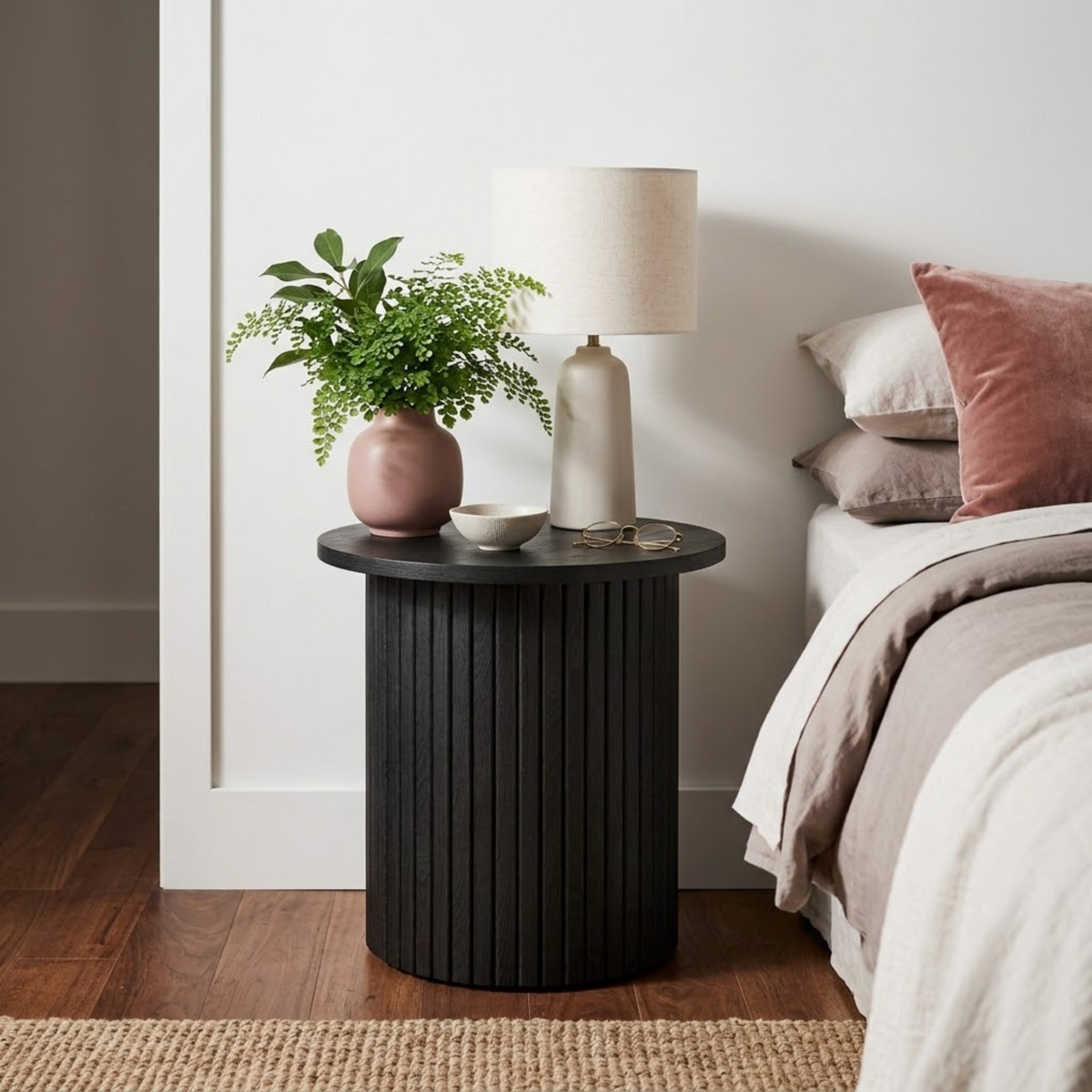Axel Fluted Side Table