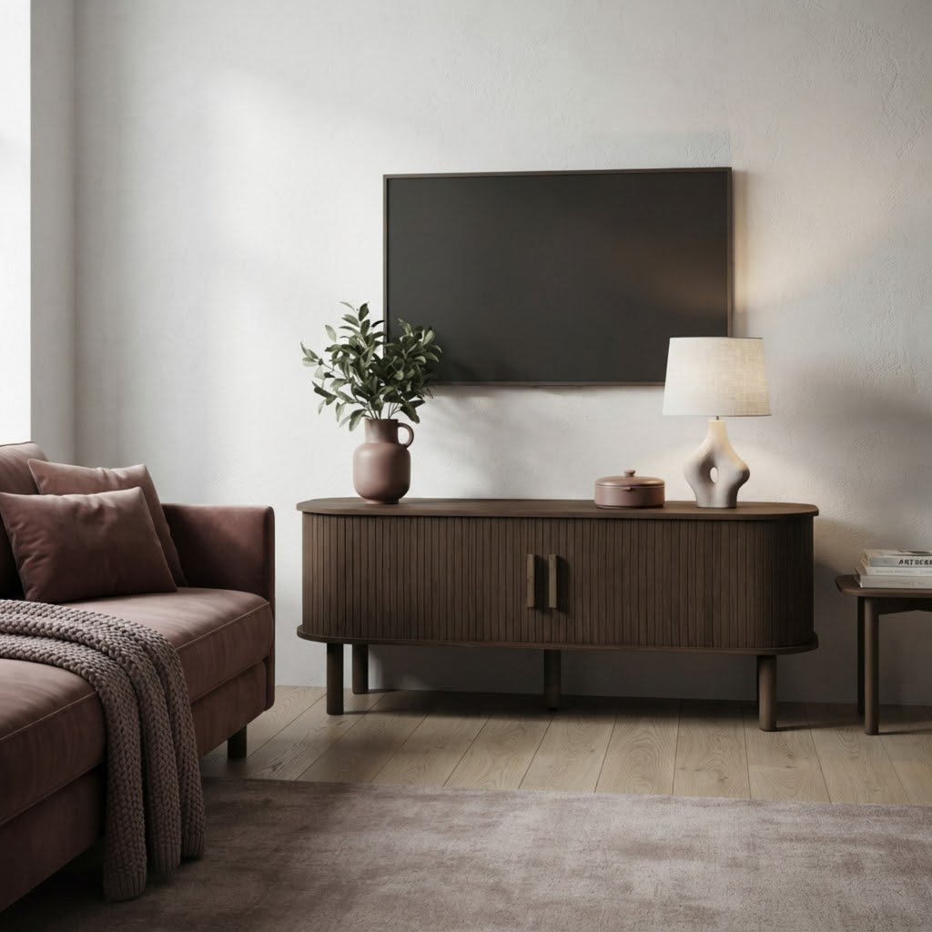 Axel Fluted TV Unit