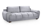 Azzuro Sofa Grey 3 Seater
