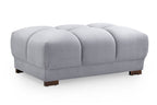 Azzuro Sofa Grey Footstool