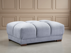 Azzuro Sofa Grey Footstool