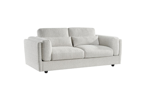Beehive Bari Fabric 3 Seater Sofa 217cm in Beige