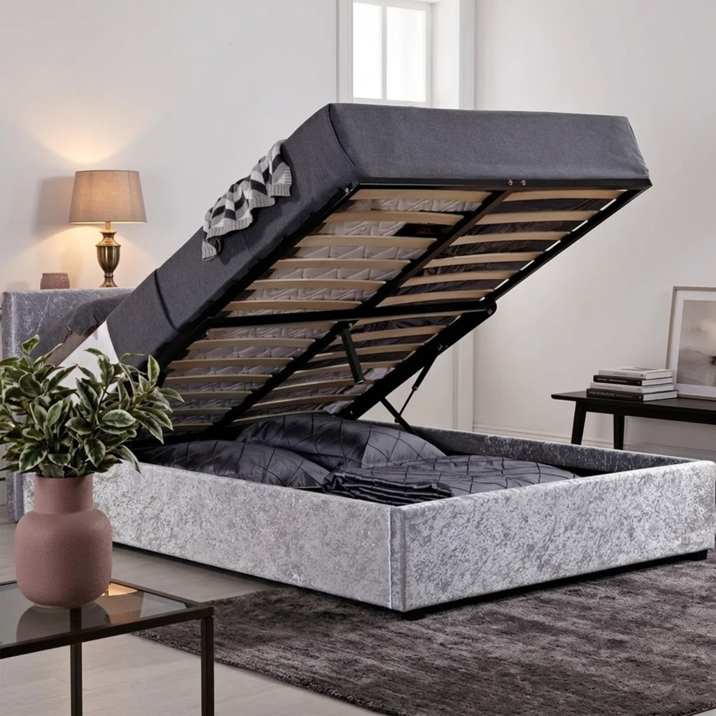 Berlin Double Ottoman Bed