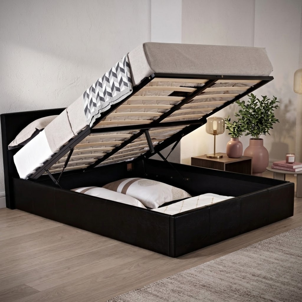 Berlin King Ottoman Bed
