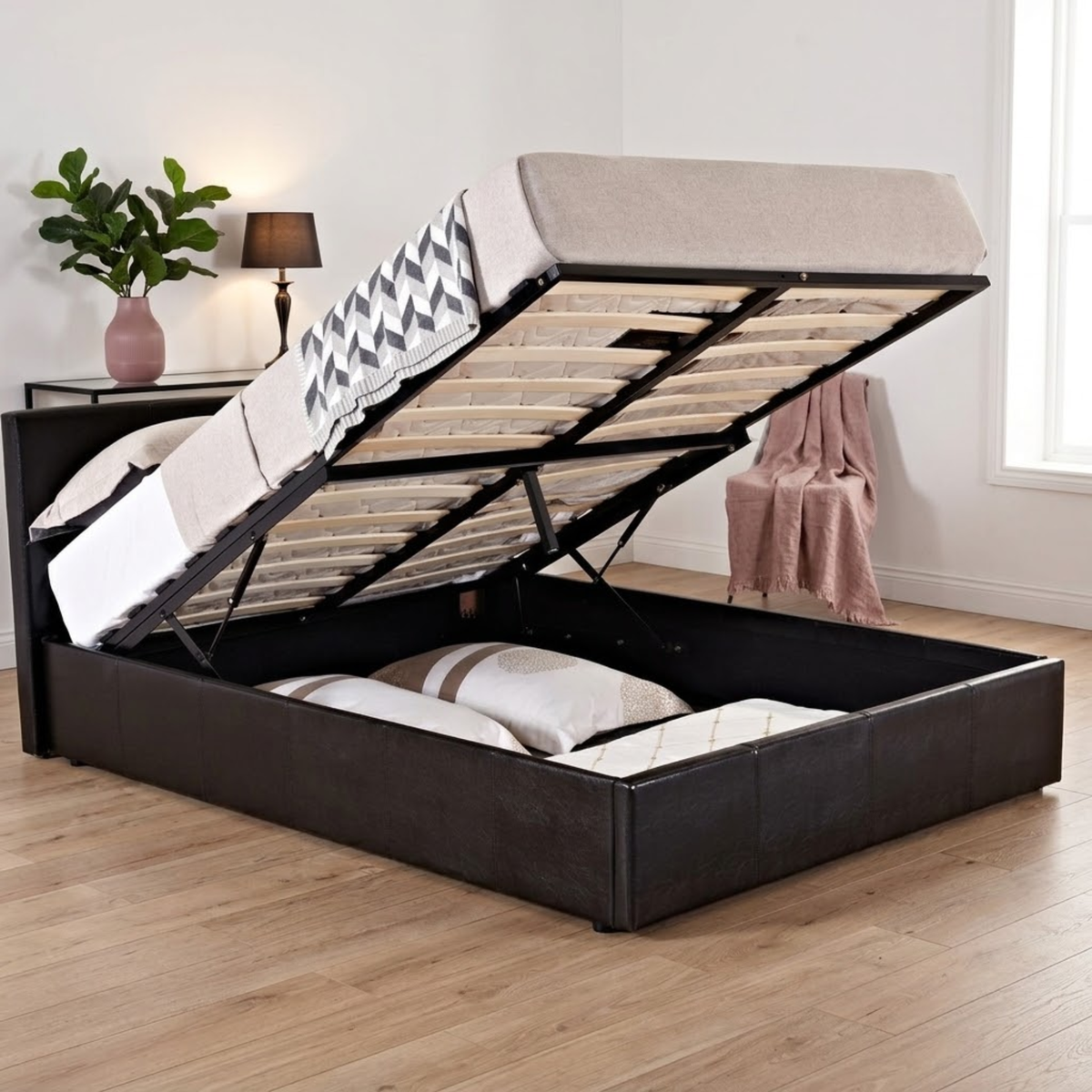 Berlin Single Ottoman Bed