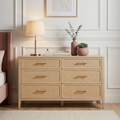 Casera 6 Drawer Wide Chest