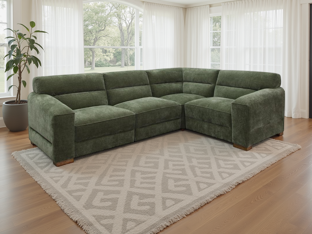 Chicago Sofa Green Universal Corner