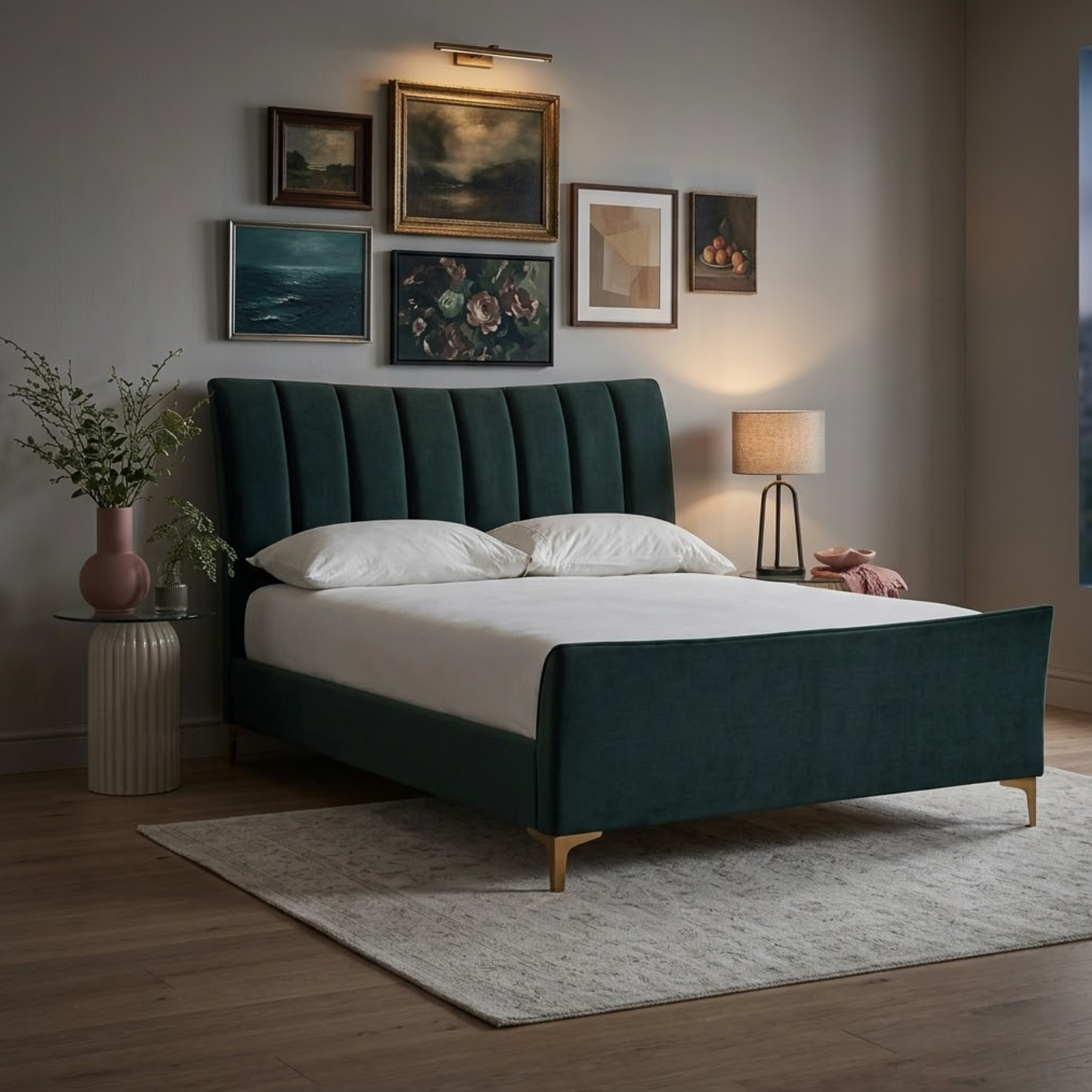 Clover King Bed