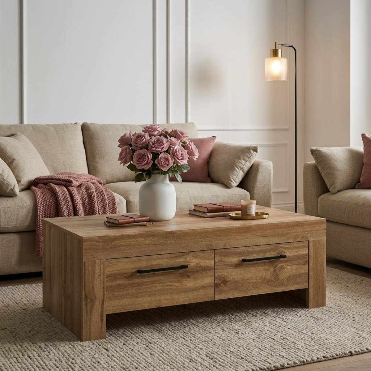 Compton 4 Drawer Coffee Table