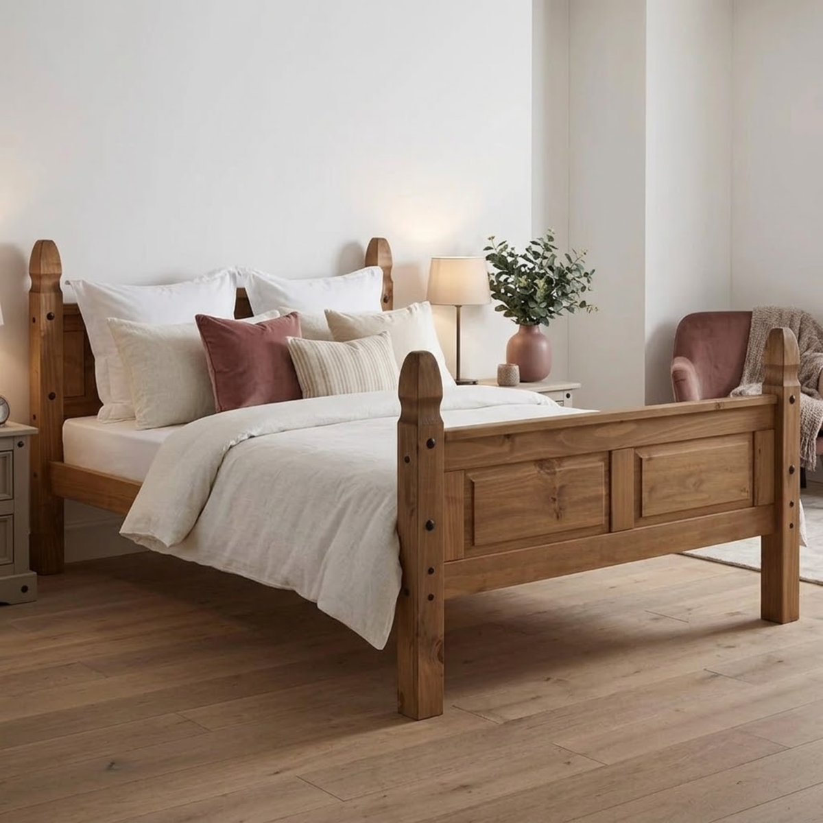 Corona High End Double Bed