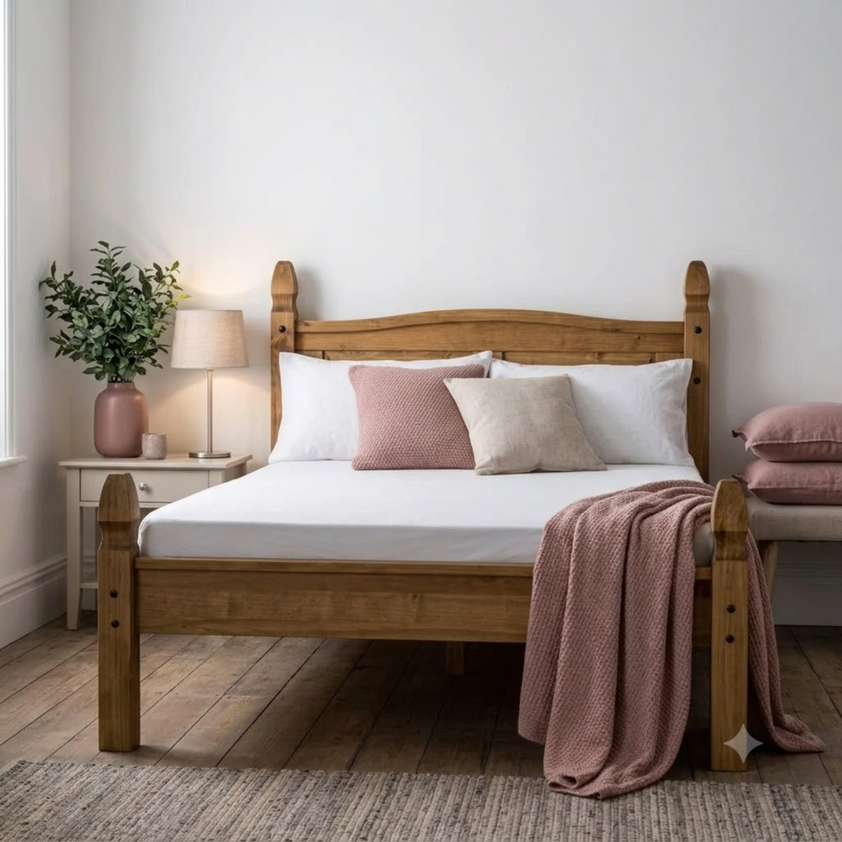 Corona Low End Double Bed