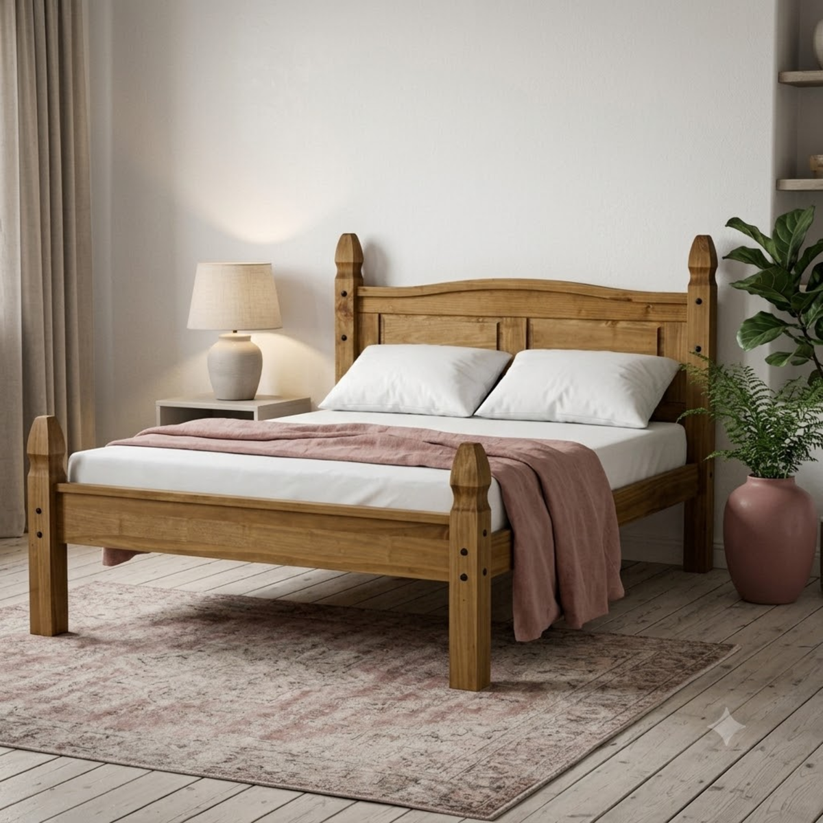 Corona Low End King Bed