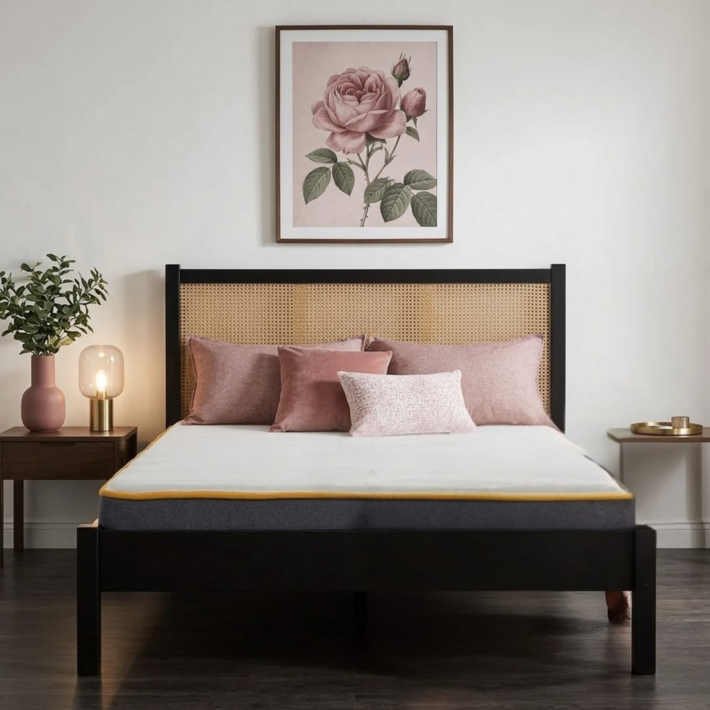 Croxley Double Rattan Bed