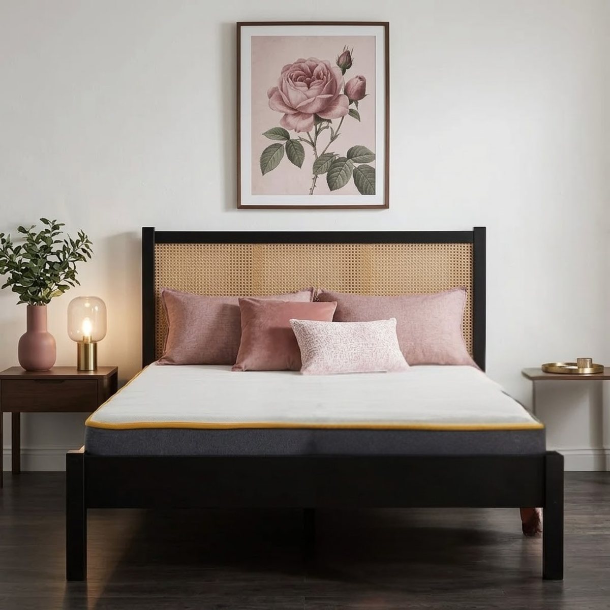 Croxley Double Rattan Bed
