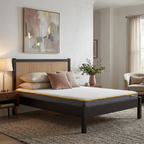 Croxley King Rattan Bed