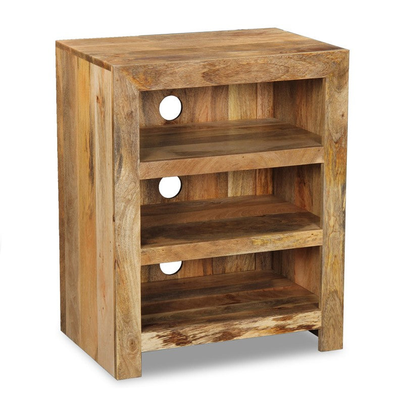 Dakota Mango Wood Hi-Fi Unit 60cm