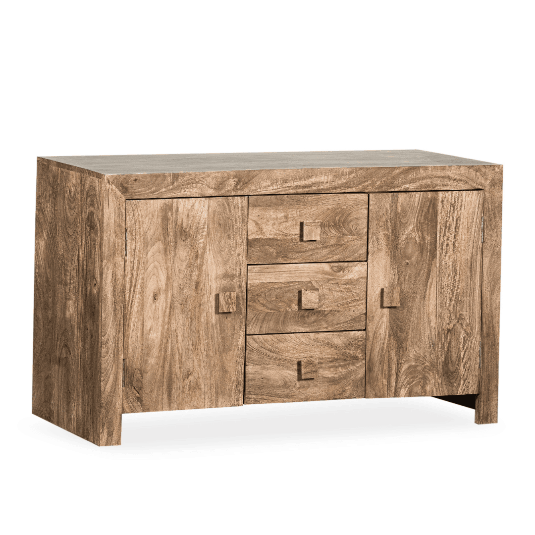 Dakota Mango Wood Sideboard 135cm