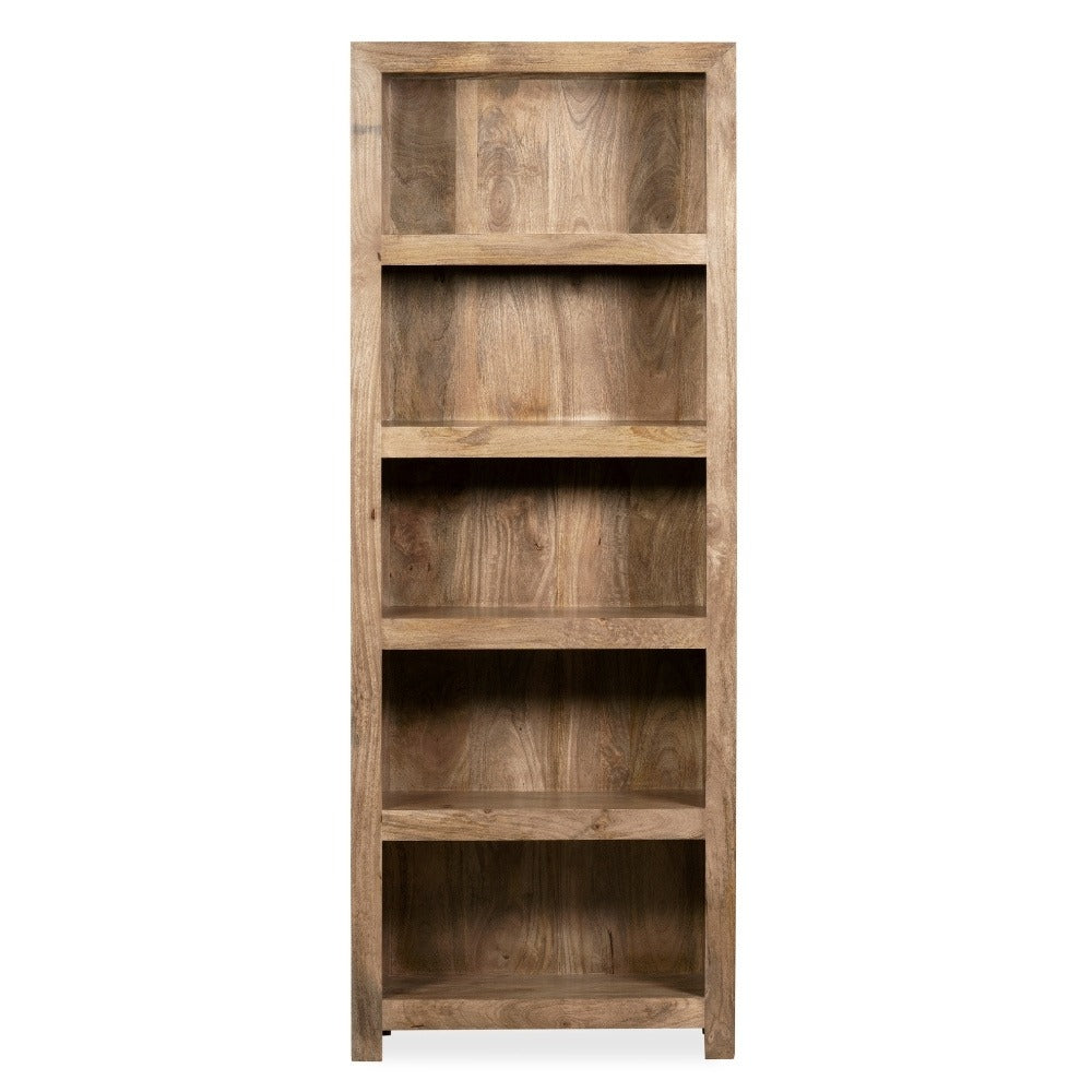 Dakota Mango Wood Tall Shelves 76cm