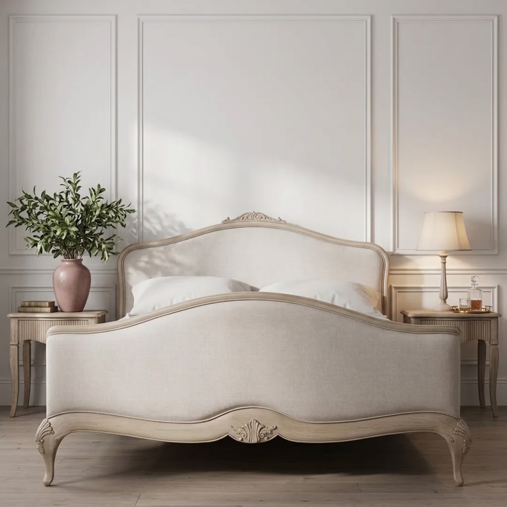 Etienne Upholstered Super King Bed