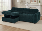 Florida Sofabed Teal Universal Corner