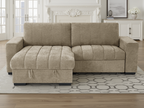 Franklin Sofabed Beige Universal Corner