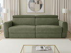 Dakota Electric Sofabed Green 3 Seater