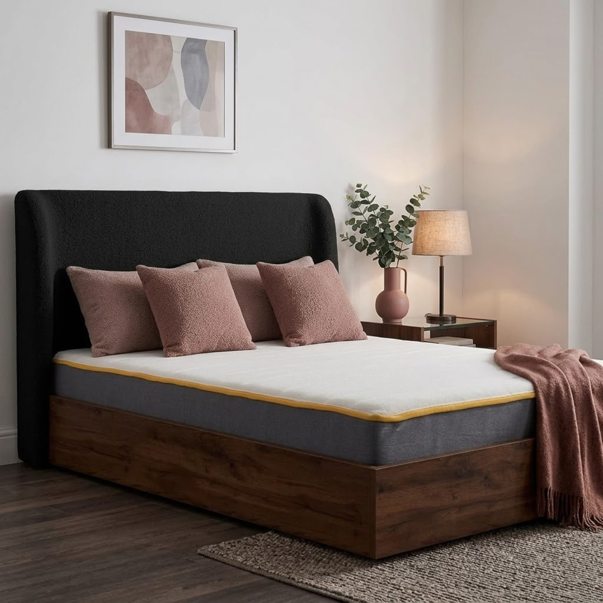 Halfden Double Ottoman Bed