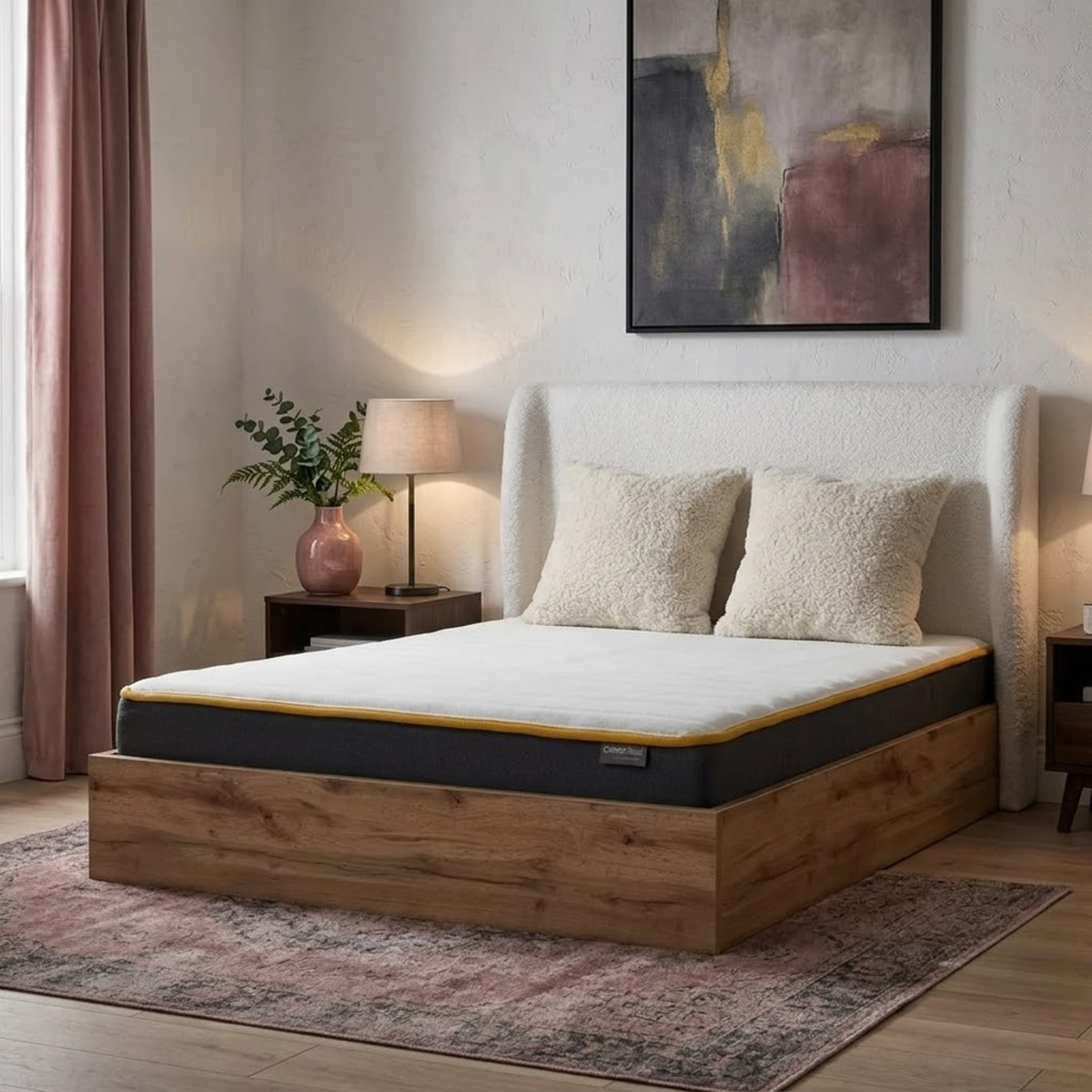 Halfden King Ottoman Bed
