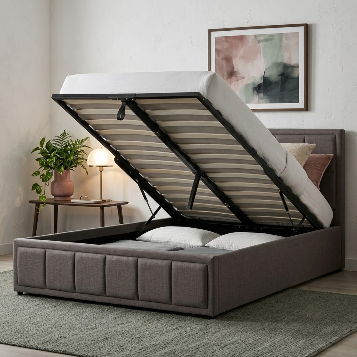 Hannover King Ottoman Bed