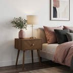 Herringford 1 Drawer Bedside