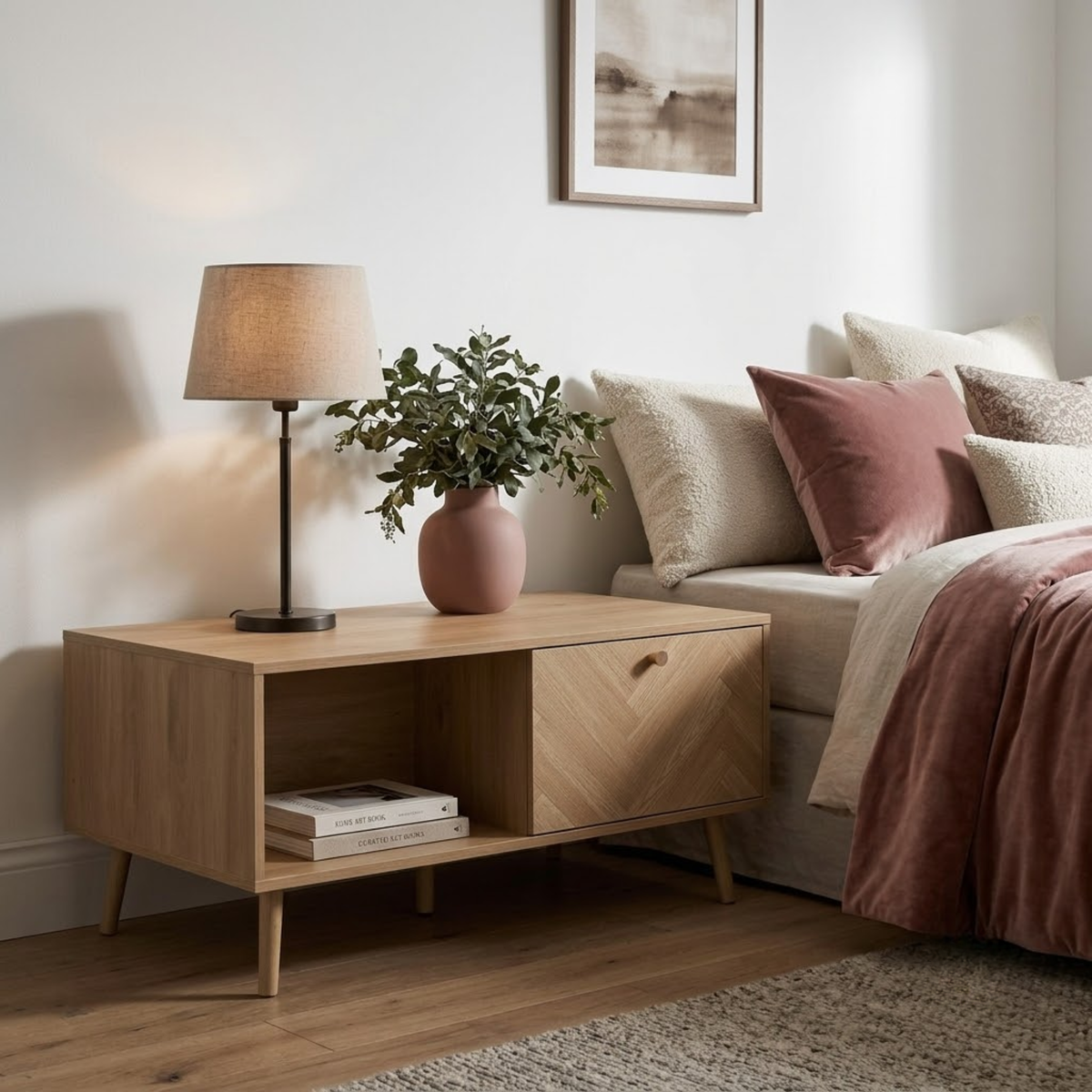 Herringford 1 Drawer Coffee Table
