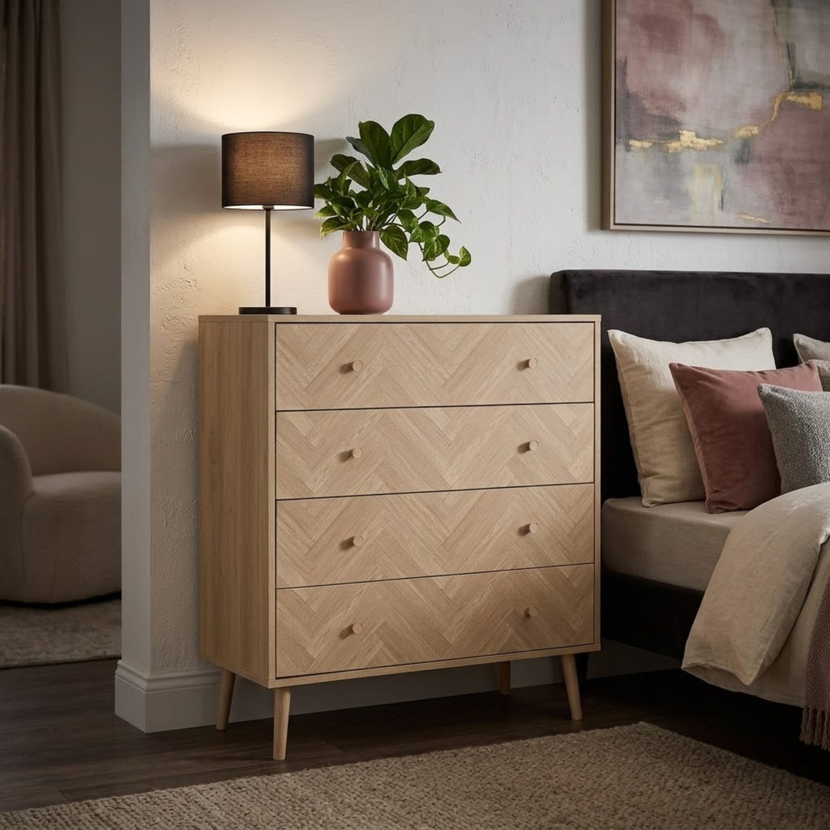 Herringford 4 Drawer Chest