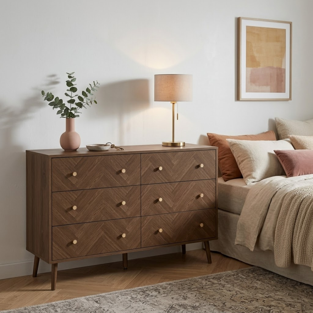Herringford 6 Drawer Chest