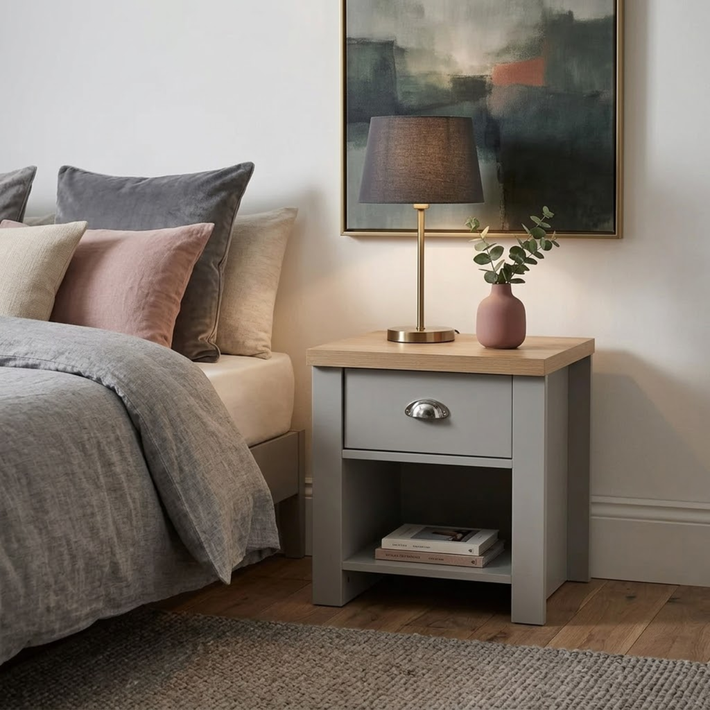Highgate 1 Drawer Lamp Table