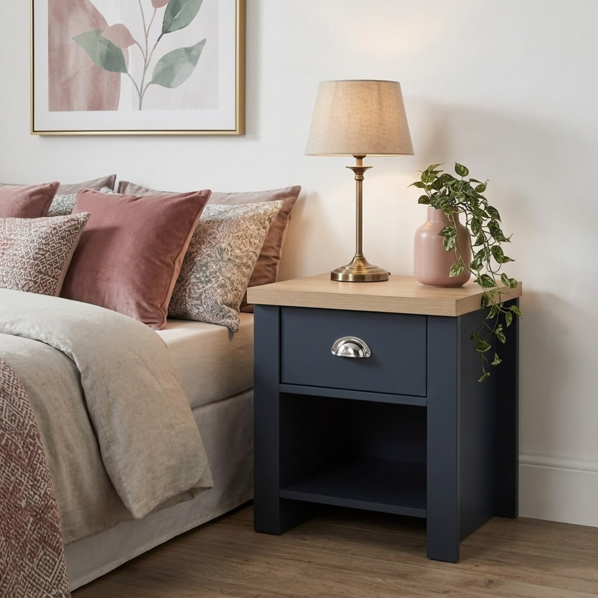 Highgate 1 Drawer Lamp Table